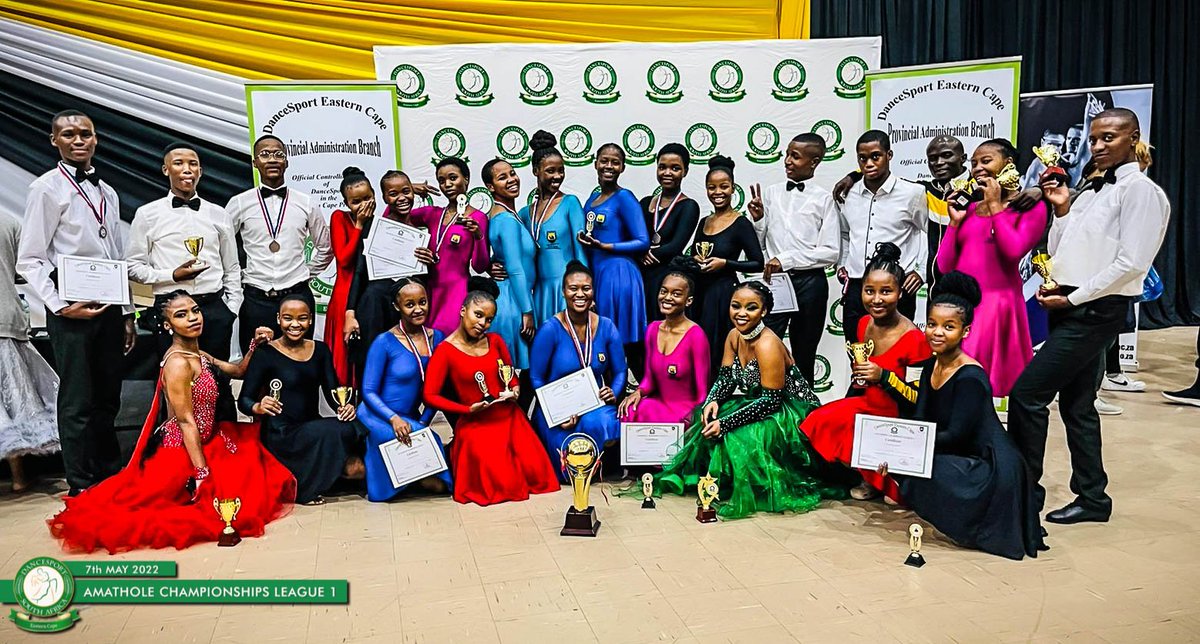 DanceInSportSA's tweet photo. Highlights of the Amathole Championships league 1 hosted by DSSA Eastern Cape. Congratulations to all athletes and thank you to all competitors, organizers, scrutineers for taking part. Looking forward to seeing you again!. https://t.co/wnyNlPV1x5