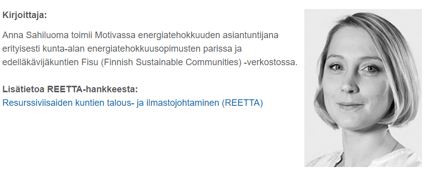 OkariinaRauta's tweet photo. Fisu-verkosto tehnyt aktiivista työtä kuntien ilmasto- ja talousjohtamisen kytkennässä. Siitä @ASahiluoma kirjoittanut oivan blogin.
https://t.co/VoASUawm3D
#fisuverkosto #kunnat #ilmastotalous #reetta @MotivaOy @SYKEinfo @Kuntaliitto @yministerio @SitraFund @Kuntarahoitus https://t.co/8rEUHzUJVf