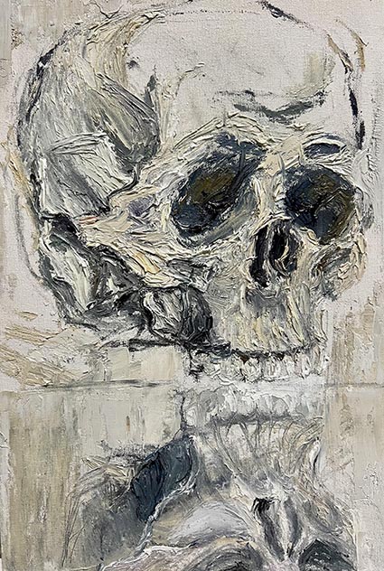 My new collection from a unique artist <a href="/BolboliBasira/">Basira Bolboli</a> 1 of 10 edition.
I love the inner expression😊😊😊😊😊😊
J'aime bien le texture et l'expression intérieur.
#MiddEACommunity
#NFTobjkt
#NFTCommunity 
#NFTartists 
objkt.com/@gitinorouzian