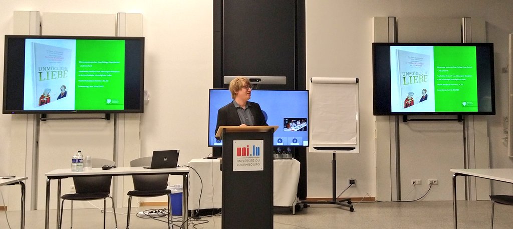 Tag 2 von #MARezeption wird von @MartinSHammer mit Lyrikrezeption eingeläutet. #medievaltwitter