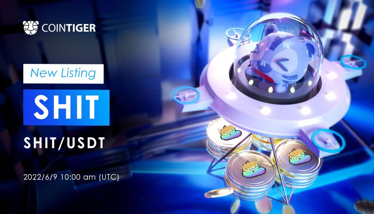 NugesSir's tweet photo. @s0ap_x @pieceofshit_wtf @jslozzy 📣#CoinTigerNewListing
 
#SHIT/USDT will be available on #CoinTiger at 10:00 am on 9 June 2022 (UTC).
 
💡What is SHIT？
Your NFT is just a piece of shit 10,000 pile of shit on your bluechip NFT or whatever JPG you are holding you are NGMI.
 
💃Details: https://t.co/QqqrDOTnim https://t.co/8EYJvUELlD