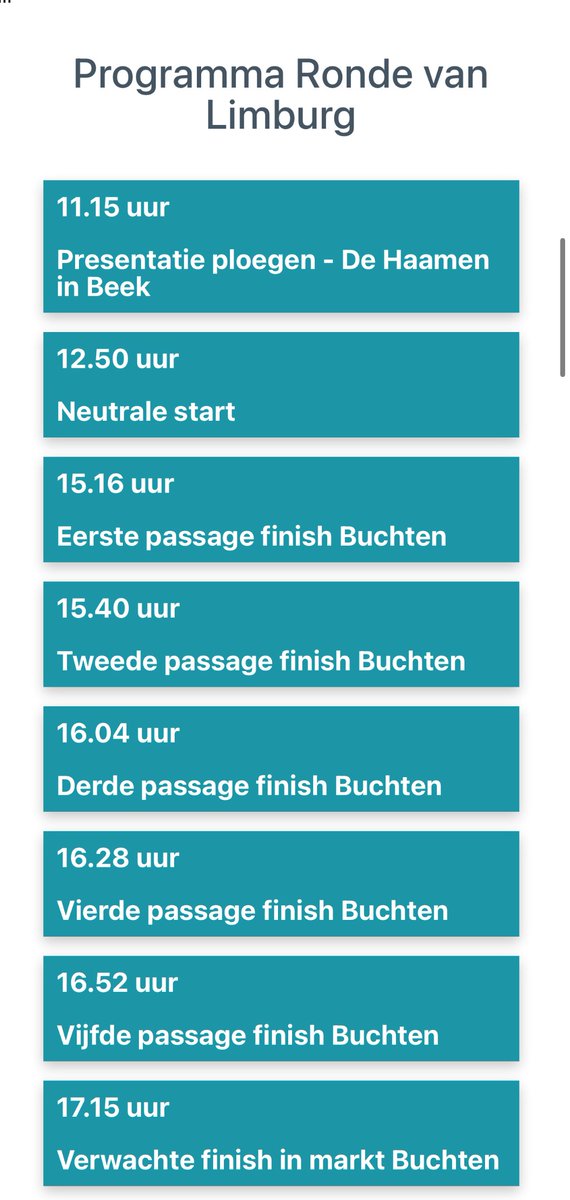 Limburg Cycling 🚴🏻♂️🚴🏼♀️ tweet media