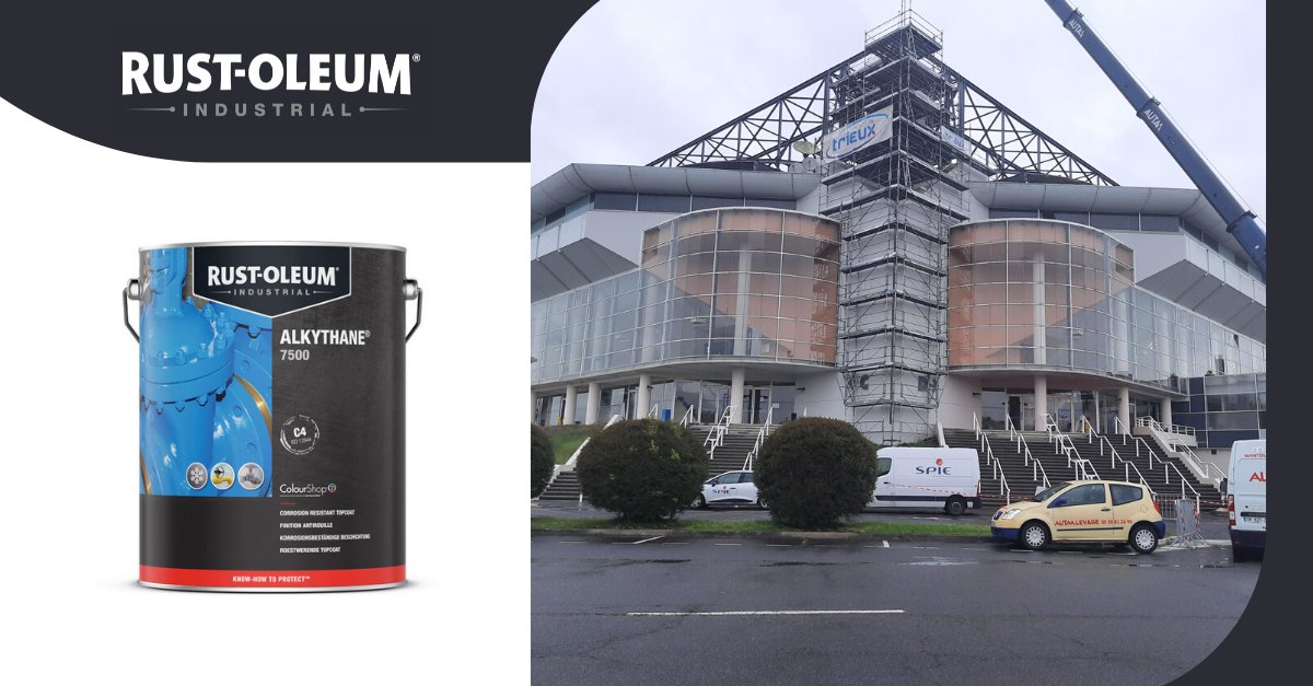 Do you like basketball? Then you must have heard of the Palais des Sports de Pau. 🏀

For maintaining such a special building, you need an all-star line-up with a strong anti-rust defense. For more info, take a look at the reference below 👇

bit.ly/3zw7ymy