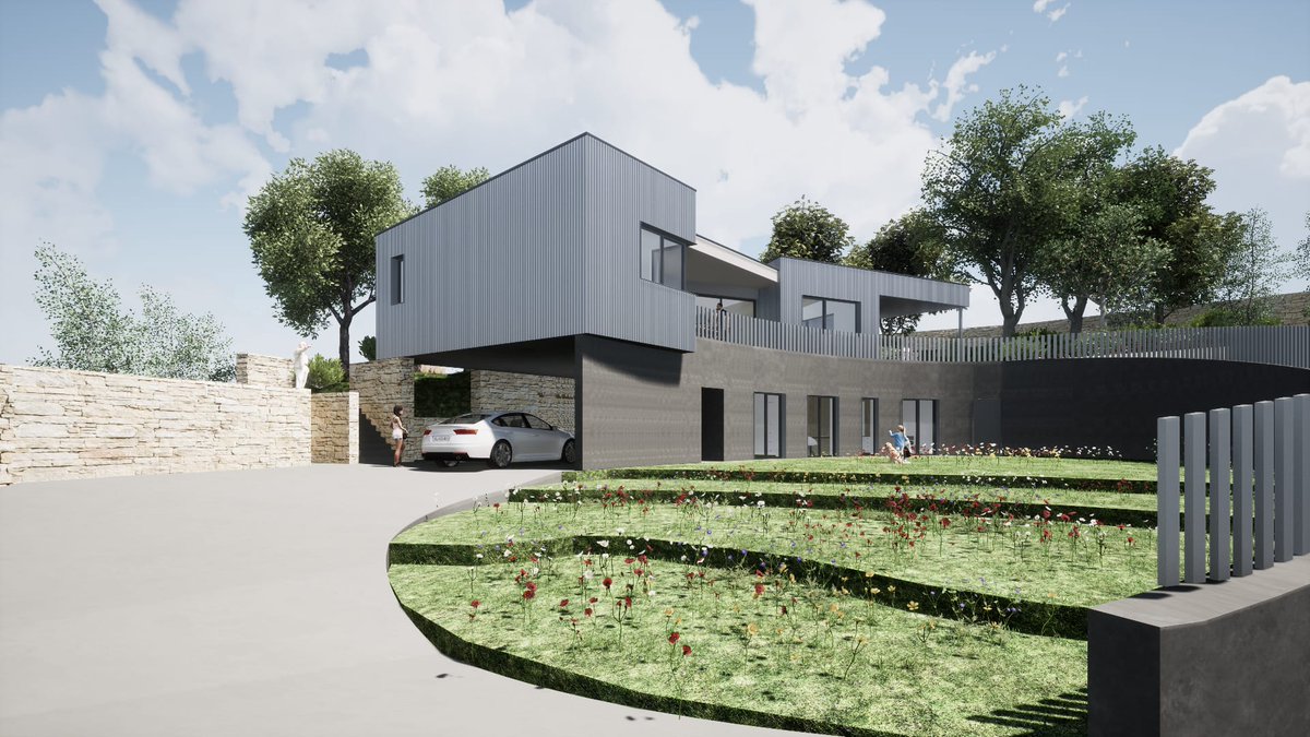 Buenos dias desde #Aviles, terminamos la semana con el gran avance de las #obras de la #CasaPasivaLlanes, #DiseñoBioclimatico+#Passivhaus+#Salud #madera #CLT #Llanes #Asturias