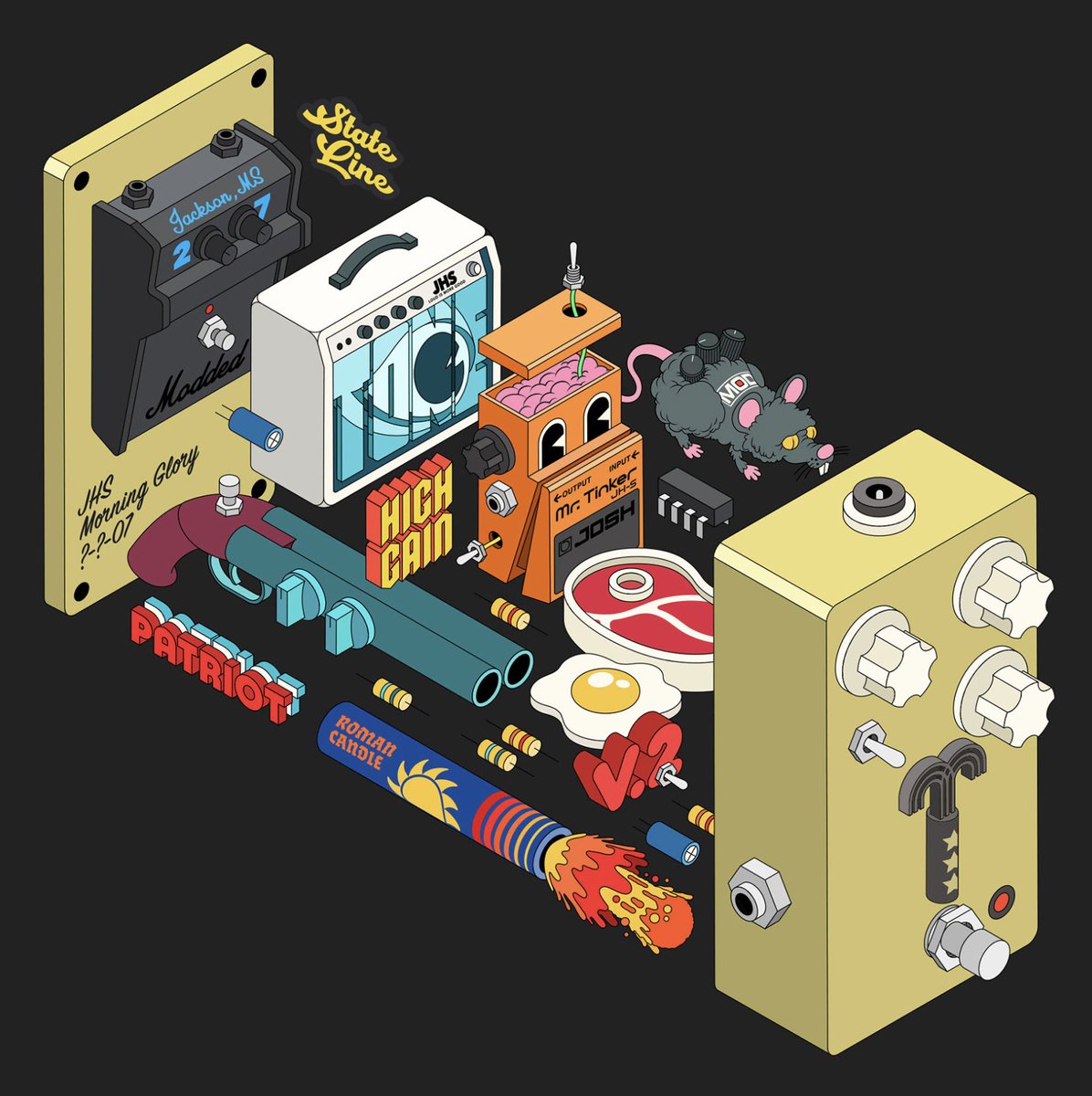 jakeranallo's tweet photo. Pretty cray exploded illustrations in the latest Adobe campaign 💥

Check them animated here: https://t.co/vKXGs25VSF

#illustration #3dart #adobe https://t.co/OYgSlcoUvT