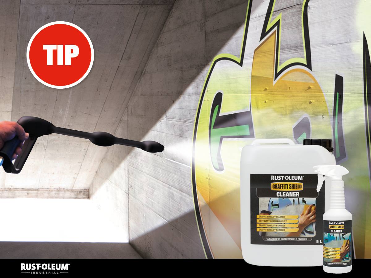 Graffiti can be a big nightmare for building owners. Fortunately Rust-Oleum offers various anti-graffiti products for different underlays. This way you can easily keep buildings free of graffiti. 

View all Rust-Oleum anti-graffiti products here:
bit.ly/3H8DlM0