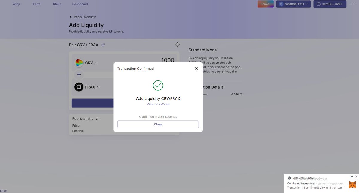 FarmerJoy2's tweet photo. #L222 #zkSync #Layer2 #ZKRollup #testnet #Ethereum #DeFi good https://t.co/P5jIS2RNe5