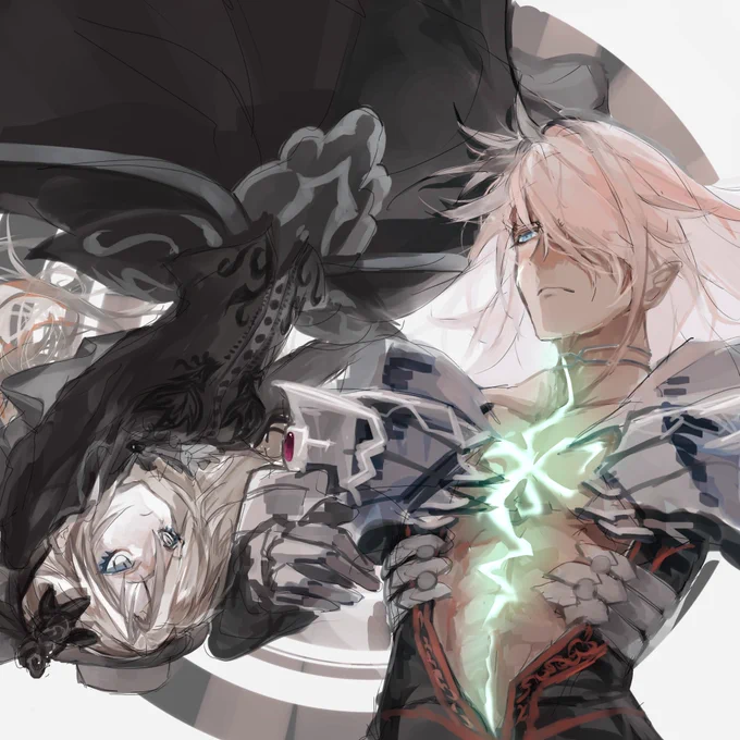#FGOジークフリートとクリームヒルトの絵 