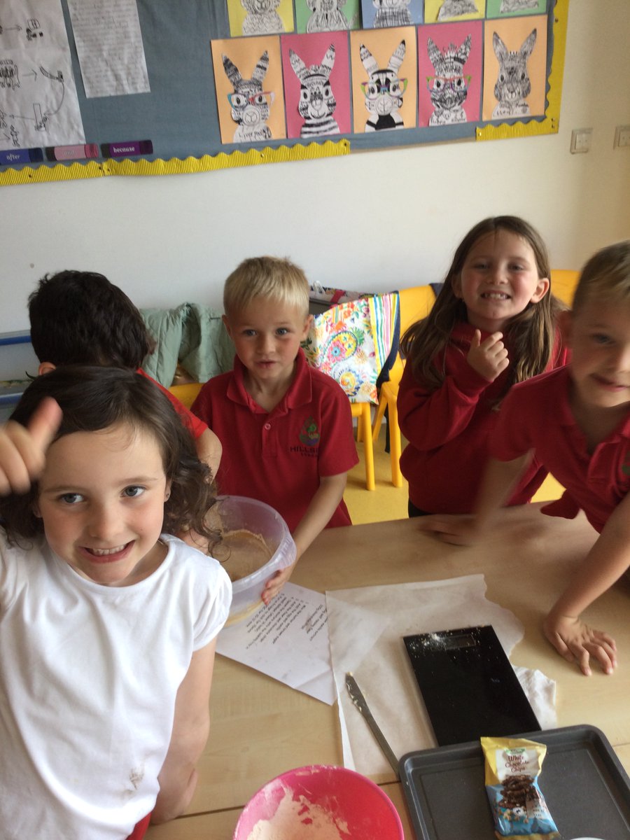 SchoolHillside1's tweet photo. #P2LWHillside loved baking yesterday for their marble jar treat! We did some fabulous measuring, mixing and munching!😋🍪 https://t.co/15VDUuGmNe
