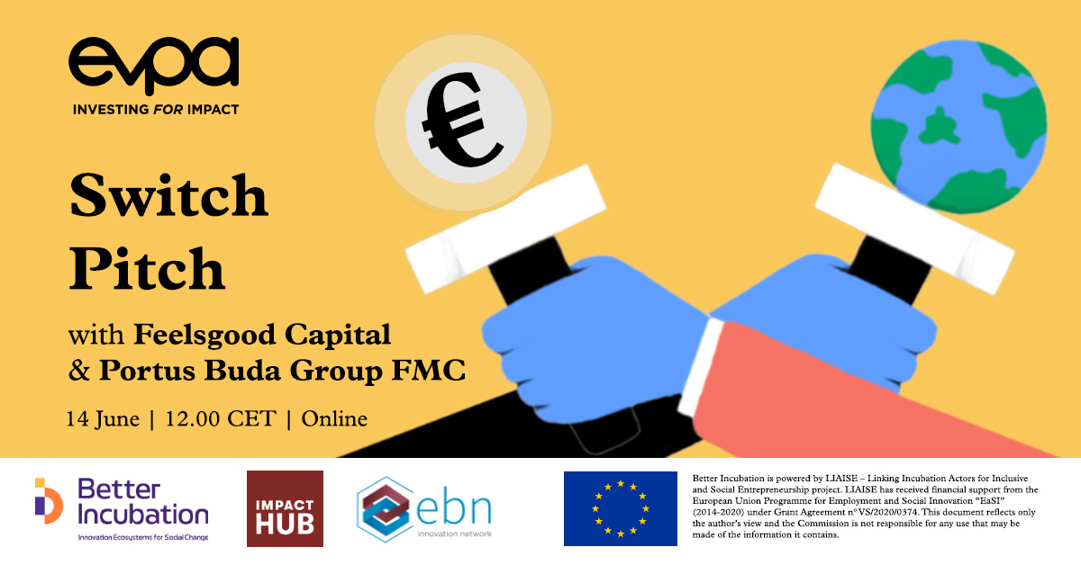 BetterIncub's tweet photo. Our #SwitchPitch series starts in a few days!
🗓️ 14 June at 12 CET: don't miss the opportunity to exchange with investors for impact operating in Central and Eastern Europe:
#Feelsgood 🇸🇮🇭🇷
#PortusBudaGroup 🇭🇺

Reserve your seat!
https://t.co/KEelnJV4FC
@EUBIC @_EVPA_ @impacthub https://t.co/YAaWAd8MST