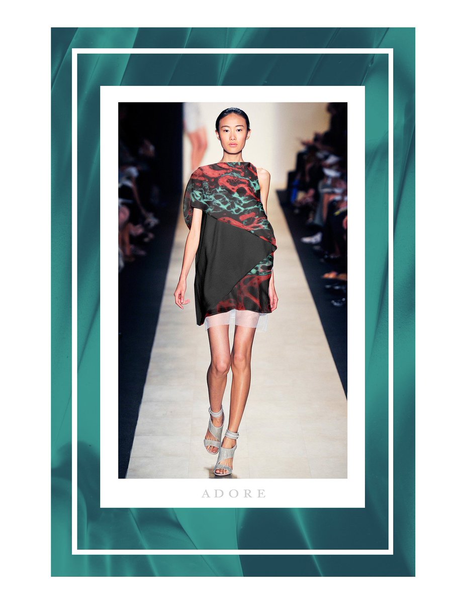 aerosynlex's tweet photo. Been on the catwalks for a while... My work for Japan Lux Brand #Adore https://t.co/Hq3Bv8z3oX