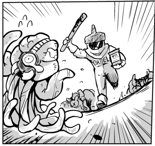 暴力で催眠モンスター倒すの好き 