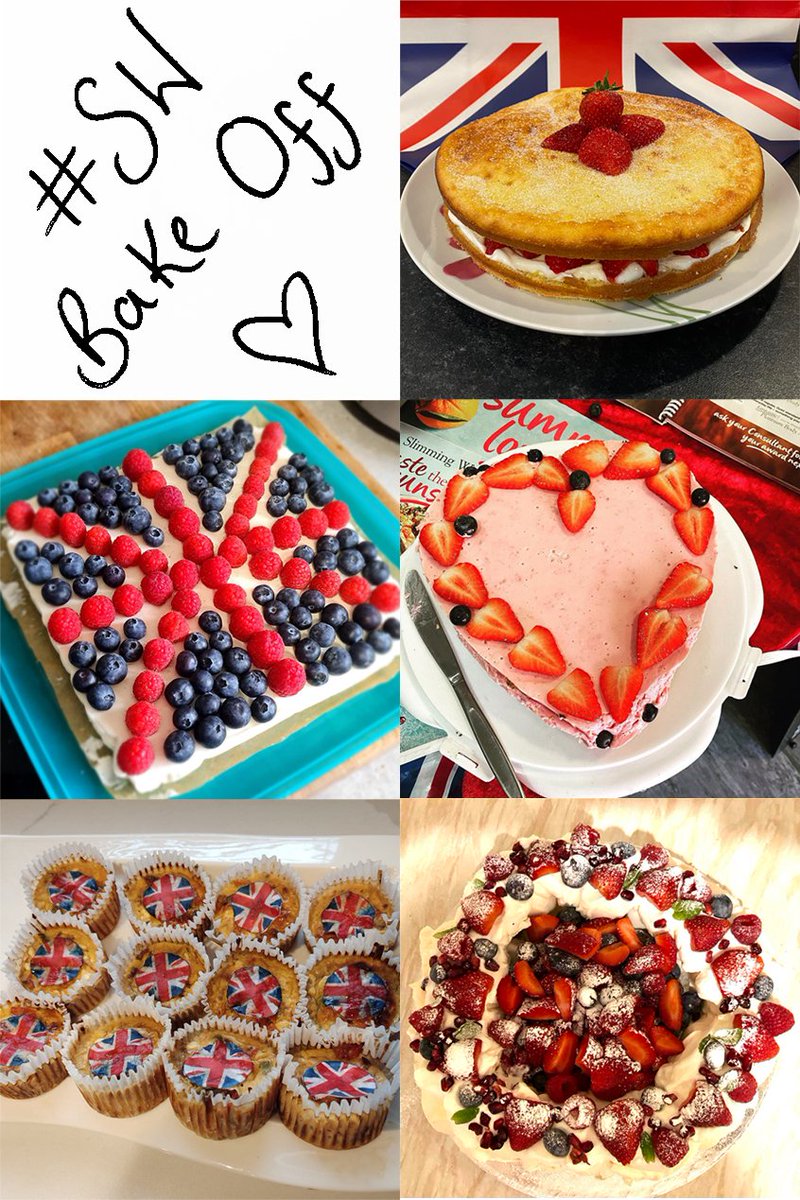 SlimmingWorld's tweet photo. Here are our top five #SWBakeOff winners ๐!
Helen, Sarah, Elena, Beth and Kim ๐.
Congratulations, and thank you to everyone who shared their fabulous #FoodOptimising-friendly bakes ๐ฅฐ.
๐ท: Helen on FB, steveymet on IG, Elena on FB, beth_blooms on IG, @MrsKimMyers on T. https://t.co/r5KNoy8FKs