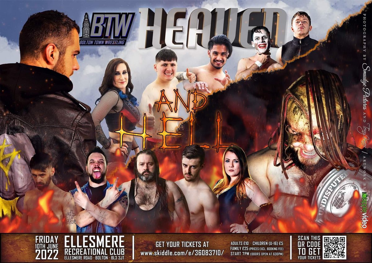 HelanaRazor's tweet photo. Still no idea now to use Twitter but here we go.  @Boltonwrestling tonight ❤️‍🔥 https://t.co/Dakb1zZW4F