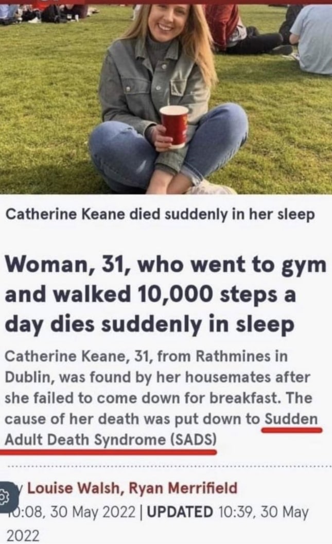 DollarVigilante's tweet photo. SUDDEN ADULT DEATH SYNDROME!!! SUDDEN ADULT DEATH SYNDROME!!! SUDDEN ADULT DEATH SYNDROME!!! https://t.co/CPSnY1Oowc