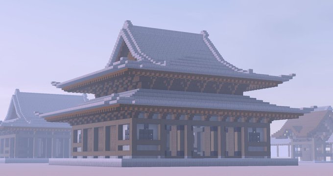 和風建築のtwitterイラスト検索結果