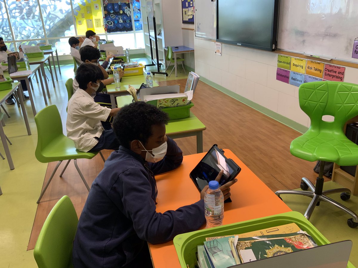 SRSDubaiDigital's tweet photo. SRS Weekly Digital Update:

In Year 6, we have been using the iPads to revise and complete our GL assessments. A great device which has made the assessment process flexible and easy to setup. #SRSDigital @trudlebug @mthomas2010 https://t.co/kTxrkmKbk8