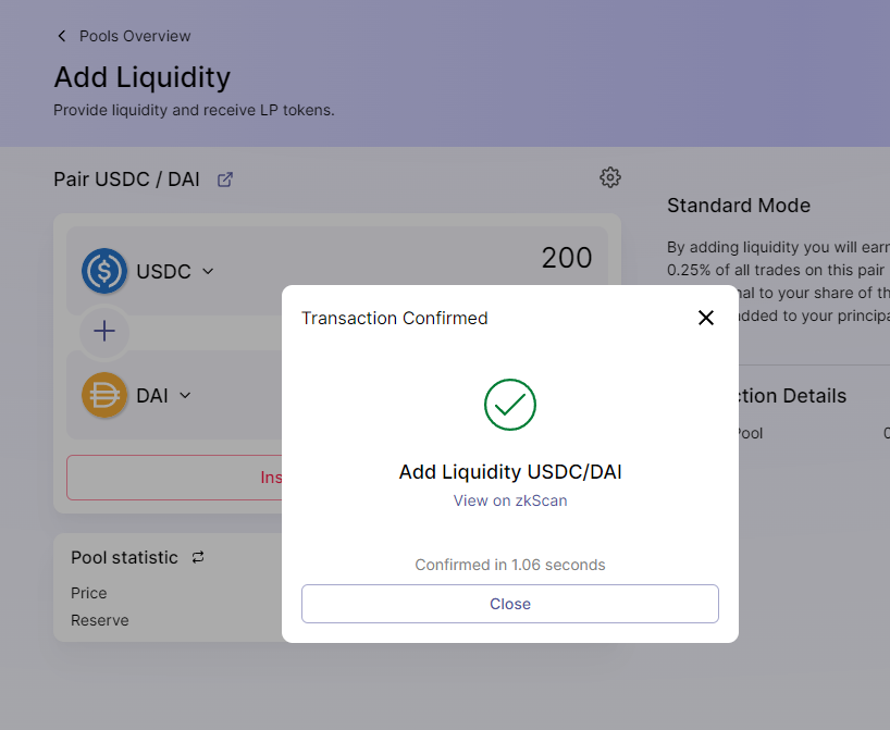 Samara1Chang's tweet photo. GREAT #L222 #zkSync #Layer2 #ZKRollup #testnet #Ethereum #DeFi https://t.co/nnJOFpNMzs