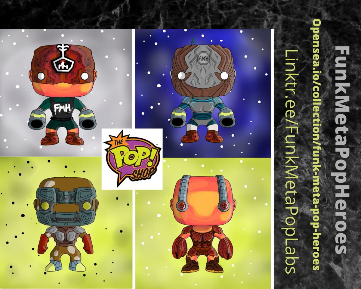 funk_MP_dev's tweet photo. Goodmorning FMH Lovers ⚜❤
A collection by FunkMetaPopLabs
Check links:
• https://t.co/KuZBtfaU5Y •
• https://t.co/Y3Nm7s1s2y •
•First 500 NFTs of 9999+1 available for only 0.05 $ETH•
#FUNKMETAPOPCLUB
#NFT #sellingcontent #NFTs #NFTProject #NFTLaunch https://t.co/joNTqgVkE9