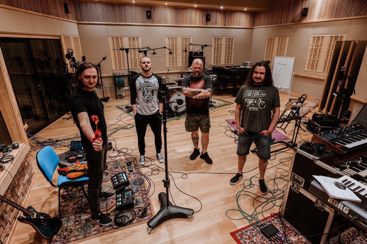 riversidepl's tweet photo. Riverside begin recording new album! https://t.co/yTQy8uvOAn https://t.co/9PU5y5mbft