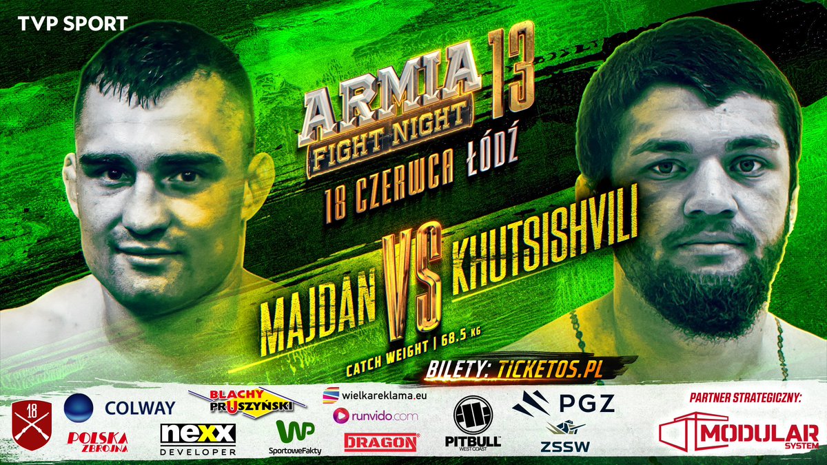 🔔 ZMIANA W KARCIE 🔔 

⚡ DAVIT KHUTSISHVILI NOWYM RYWALEM SZEREGOWEGO BŁAŻEJA MAJDANA ⚡ 

<a href="/Zelazna_Dywizja/">18 Dywizja Zmechanizowana</a> <a href="/JGromadzinski/">Jarosław Gromadziński</a> @peplowskisport <a href="/PrezydentOcto/">Prezydent Octopus</a>