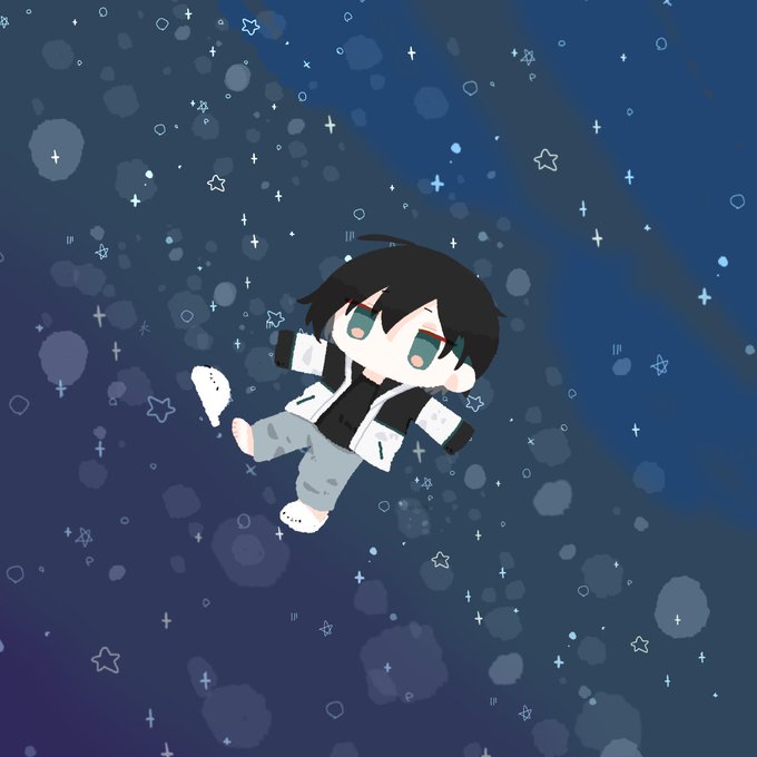 浮いてる黛 #灰画 