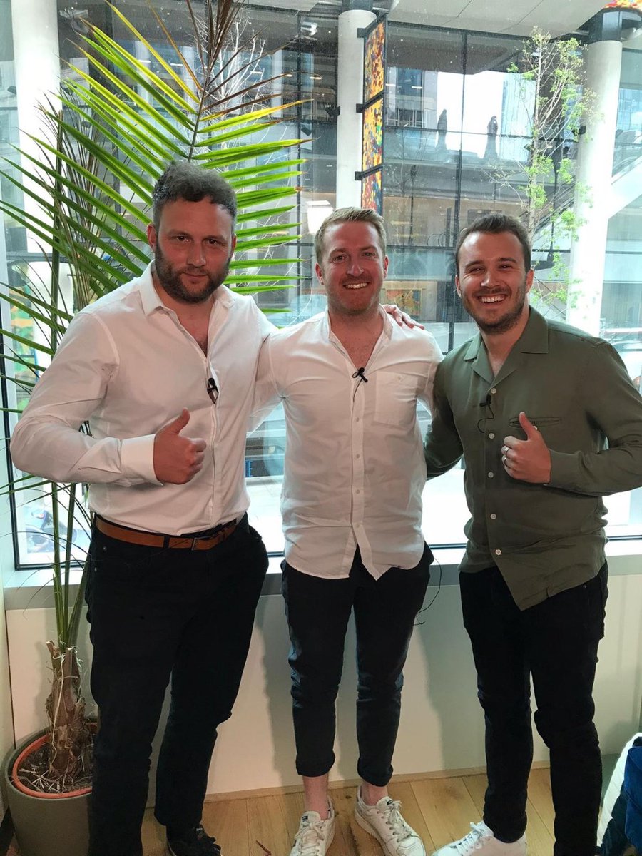 Enjoyable conversation with <a href="/thursdaydating/">Thursday</a> #founders Matt and George 

The full interview will be in the next @BLeaderNews print magazine 

Check out the latest mag here: businessleader.co.uk/magazine/

📹🎥video coming soon too