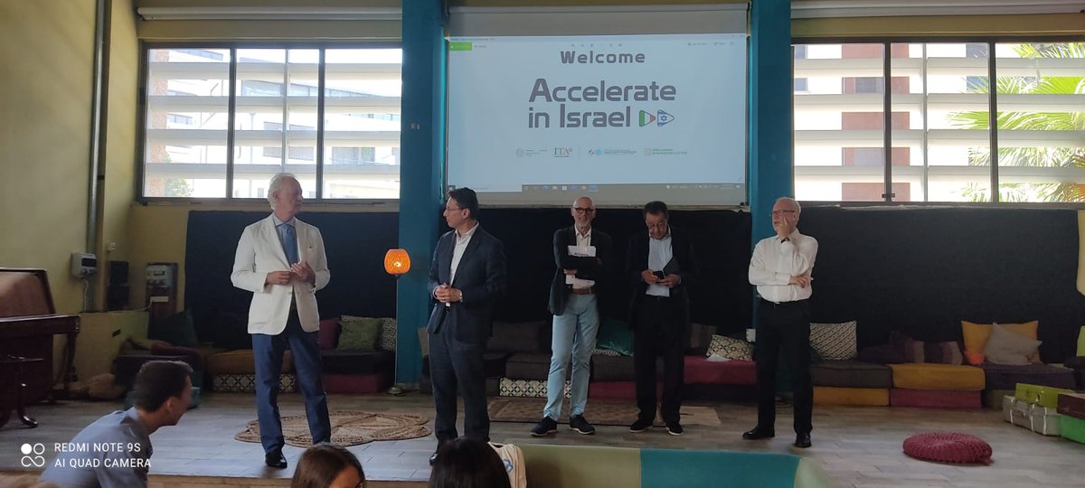 ITA Tel Aviv (@itatelaviv) on Twitter photo Un caloroso benvenuto alle 30 startup italiane che partecipano al programma di accelerazione in Israele.
A warm welcome to the 30 Italian startups on their acceleration program in Israel, till the end of June
<a href="/intesasanpaolo/">Intesa Sanpaolo</a> <a href="/IATI_Israel/">IATI</a> <a href="/ItalyinIsrael/">Italy in Israel</a> @StartUpNationHQ Un caloroso benvenuto alle 30 startup italiane che partecipano al programma di accelerazione in Israele.
A warm welcome to the 30 Italian startups on their acceleration program in Israel, till the end of June
<a href="/intesasanpaolo/">Intesa Sanpaolo</a> <a href="/IATI_Israel/">IATI</a> <a href="/ItalyinIsrael/">Italy in Israel</a> @StartUpNationHQ