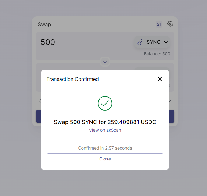 LailahRylee's tweet photo. GREAT #L222 #zkSync #Layer2 #ZKRollup #testnet #Ethereum #DeFi https://t.co/SzTmx7HtSp
