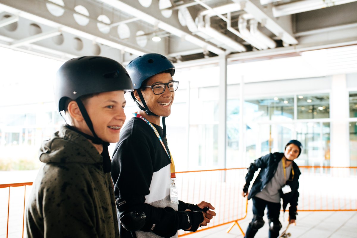 Want to hear more about @UCL's collaboration with skateboarders and artists to create skateable spaces at our new #UCLEast campus? Enjoy this free panel discussion at @LFArchitecture @noordinarypark #EastBank Fri 17 June 2:30 - see link to register 🛹 londonfestivalofarchitecture.org/event/skate-do…