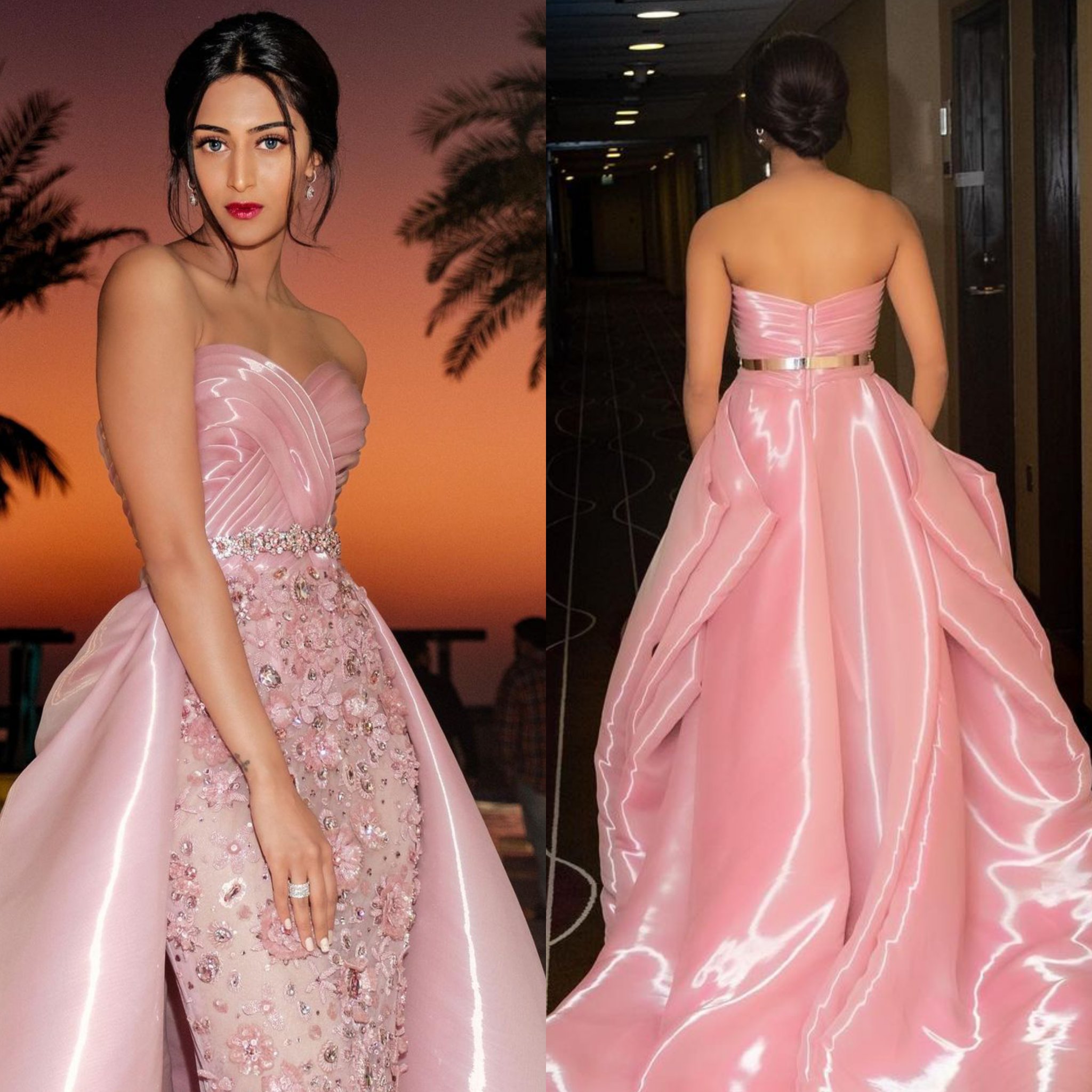 Erica Fernandes Is A Diva In Pink Off Shoulder Mermaid Gown At IIFA | Erica  Fernandes Fashion - YouTube