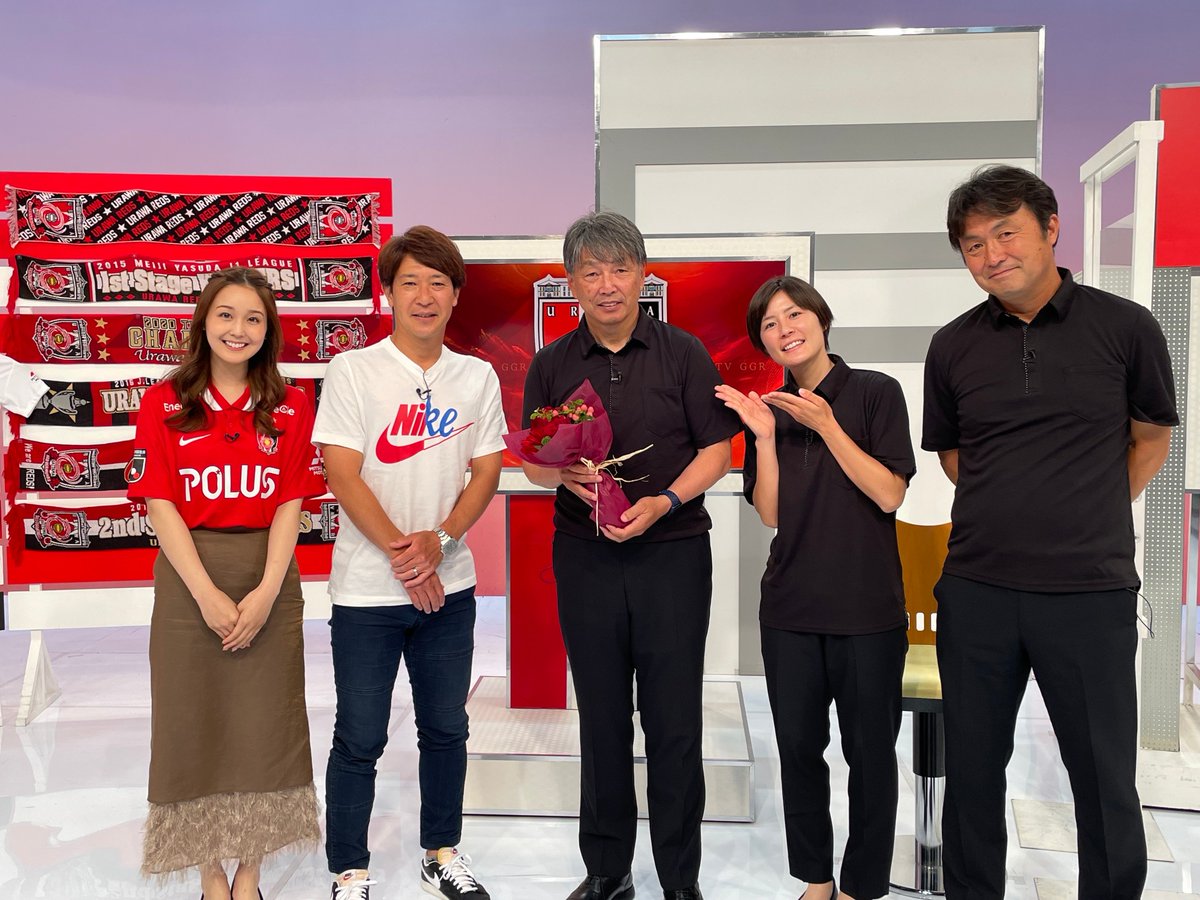 REDSLADIES's tweet photo. 今夜23:00〜放送の『テレ玉 #REDSTVGGR 』は #三菱重工浦和レッズレディース 特集👏
#森栄次 総監督, #楠瀬直木 監督, #猶本光 選手が出演😃
シーズンを振り返って語っていますのでお見逃しなく~📺
#三菱重工浦和レッズレディース
#テレ玉
#GGR https://t.co/O5JfqlUh1Q