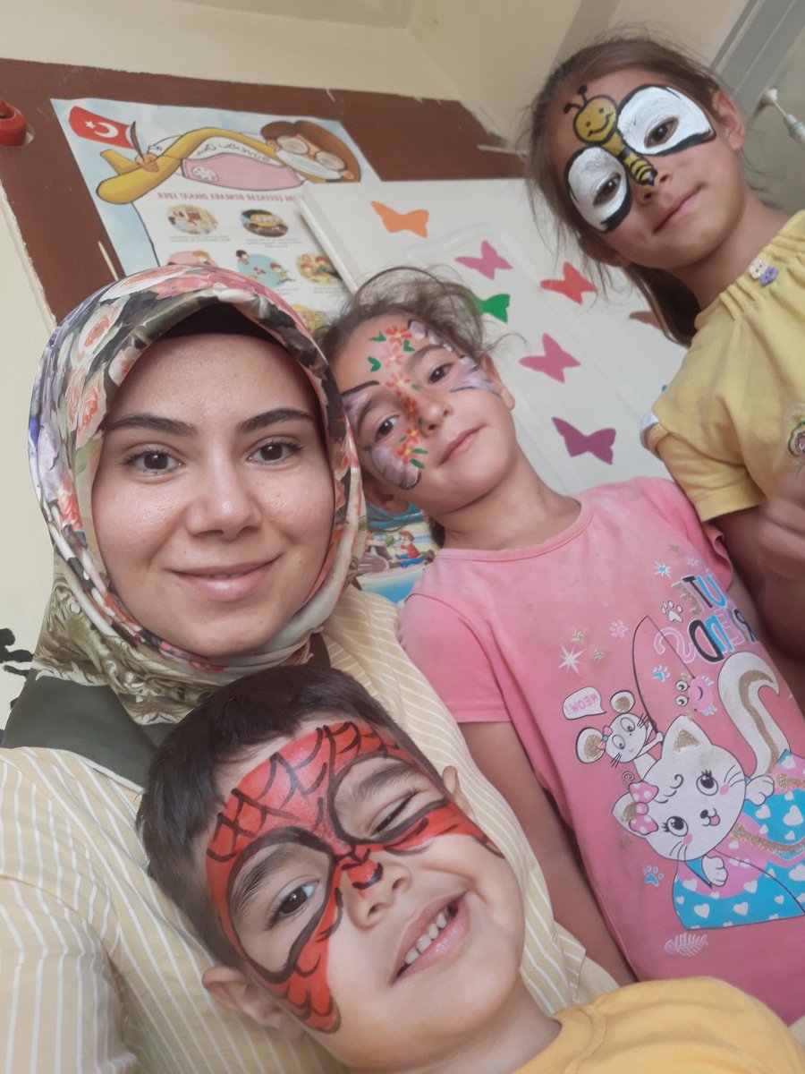 Yüz boyama etkinliğimiz 🥰🥰