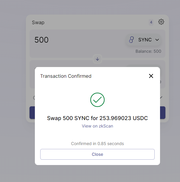 TownsendSonia1's tweet photo. GREAT #L222 #zkSync #Layer2 #ZKRollup #testnet #Ethereum #DeFi https://t.co/9tA2WBysew