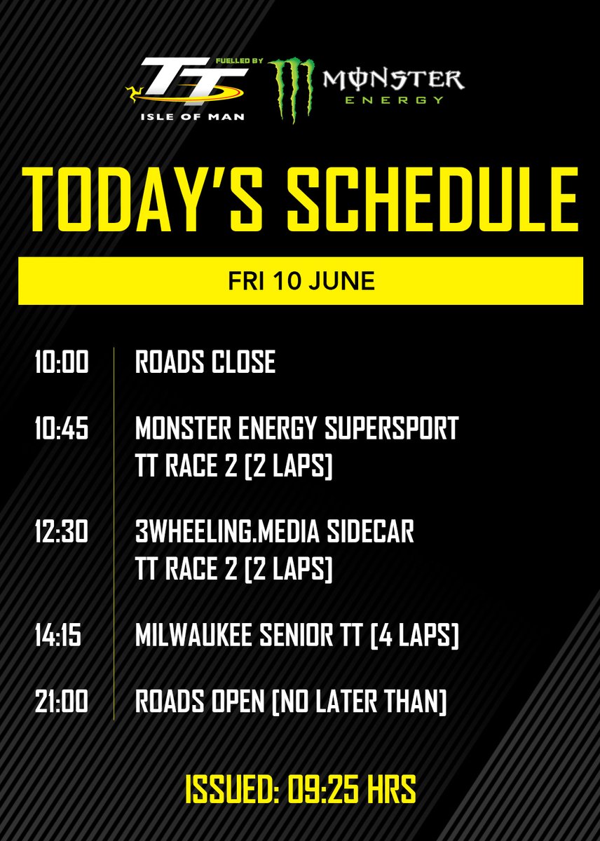 Isle of Man TT Races tweet media