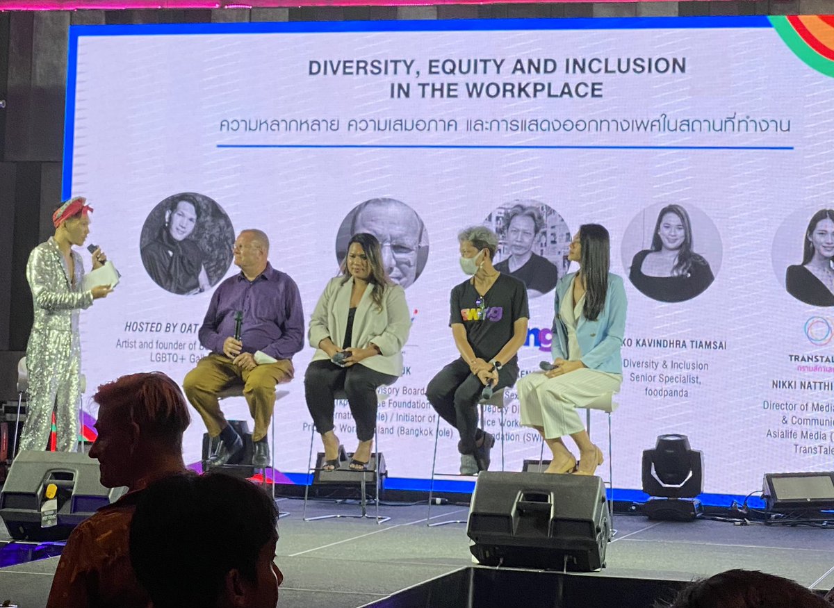 Joris_Timmerman's tweet photo. Attending a panel discussion in Bangkok about ‘Inclusion in the workplace’.🏳️‍🌈
#inclusion #strategy #Bangkok #stakeholderengagement https://t.co/JUHwSXgyLj
