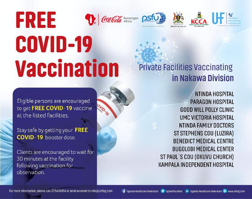 PowerPlayUG's tweet image. The #COVID19UG vaccination is still on at these various health centers in Nakawa. Come and get your 1st or 2nd shot of Pfizer or AstraZeneca vaccines at the one closest to you.

@RwenzoriUG @PSF_Uganda @KCCAUG
#EmergingStronger #ItsInYourHands #StaySafeUG