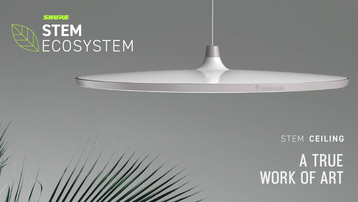 Stem Ceiling is an innovative microphone array that can be easily mounted on the ceiling of your conference room. With multiple beam settings to choose from, Ceiling enables you to create the perfect high-quality coverage for every meeting room.

#Shure #ShureStemCeiling
