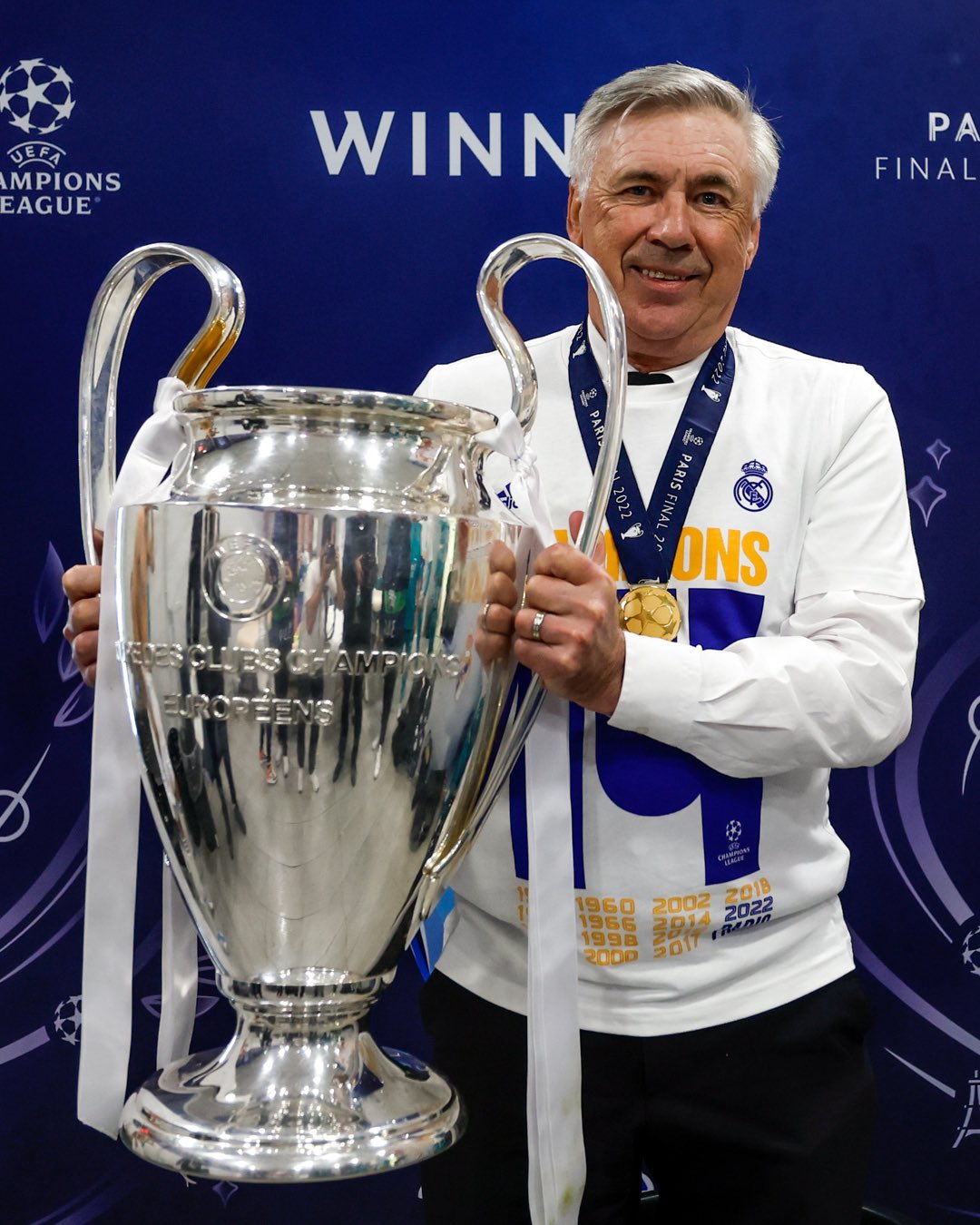   Happy birthday, Carlo Ancelotti. Have a great one  