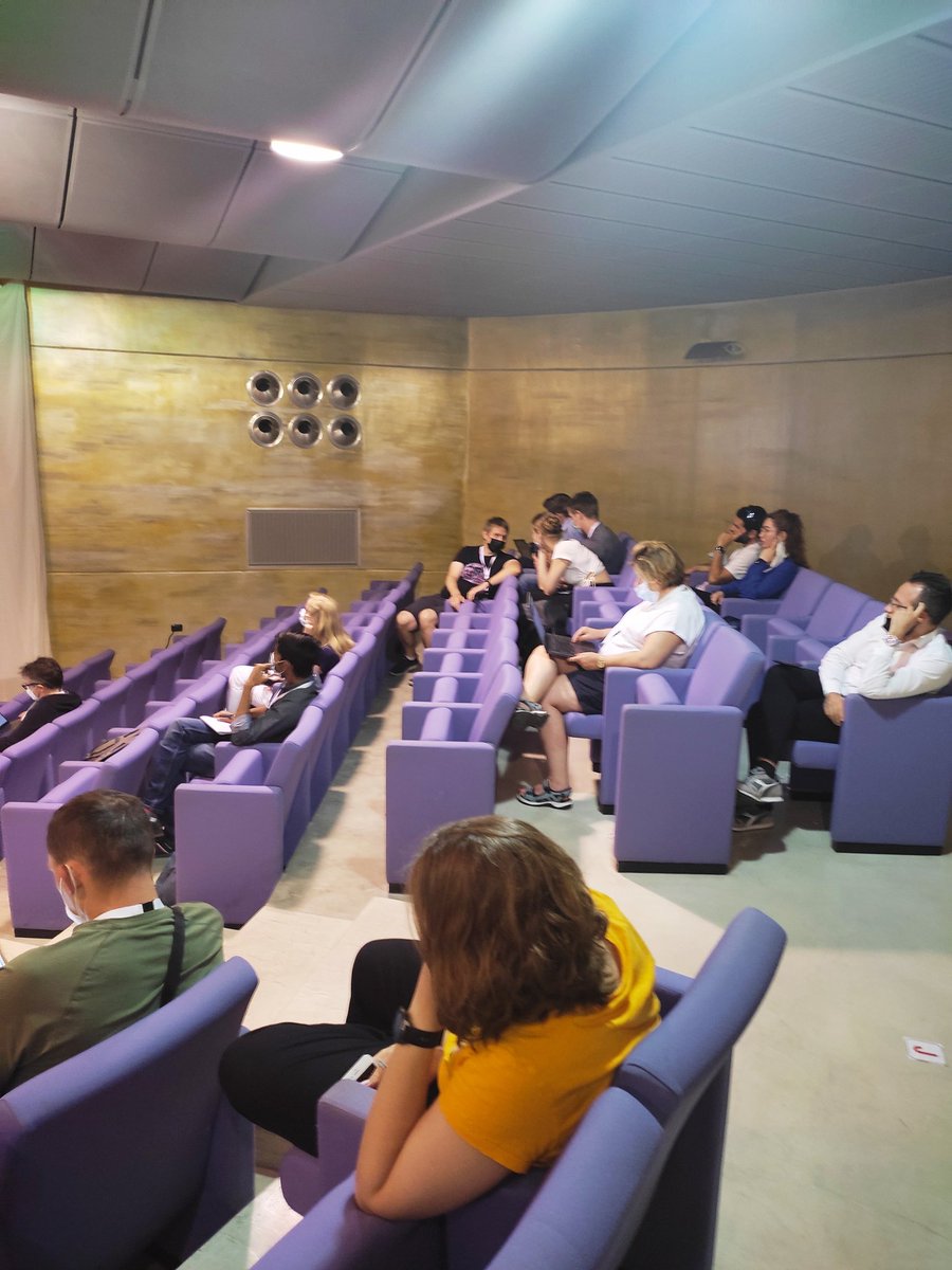 Despite the heavy jet-lag from their trip from <a href="/ruhrunibochum/">Ruhr-Universität Bochum</a>, @Borchardt_Group is always the first (and the last) crew at the conference site. Congrats Lars!
#INCOME2022