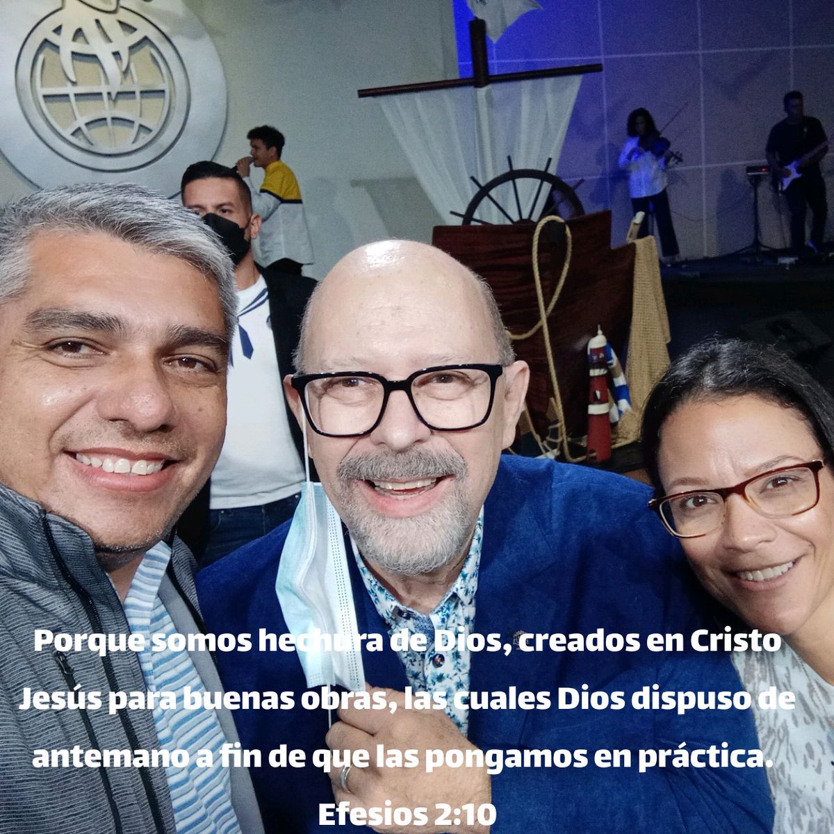 YJCamero's tweet photo. Porque somos hechura de Dios, creados en Cristo Jesús para buenas obras, las cuales Dios dispuso de antemano a fin de que las pongamos en práctica.
Efesios 2:10 NVI

https://t.co/WZmMgpm3qC https://t.co/WHz3ekSSqn