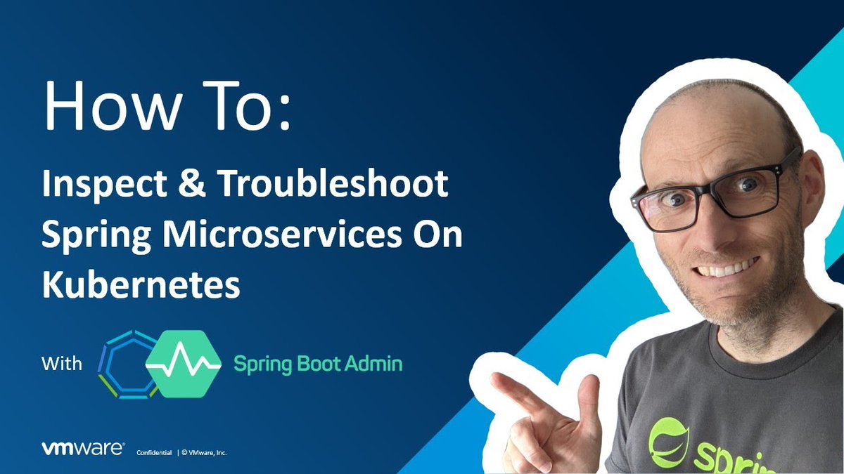 benbravo73's tweet photo. I can't possibly remember all the configs, settings, and environment variables applied to my Spring Boot apps. If you share my pain, check out this video. You'll learn how to set up Spring Boot Admin server, register clients, and inspect their properties! https://t.co/hhpTrtoJ50 https://t.co/HjcBArV4hr