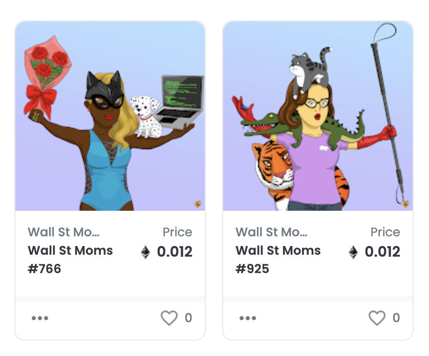 MissCocoLouxx's tweet photo. #Wallstreetmoms for SALE on @opensea ! https://t.co/sroeHY8hFo
#NFTs #OpenSeaNFT https://t.co/OZRwTKYRBk