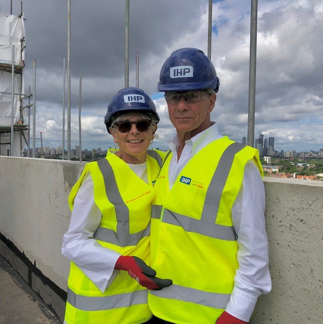 We were delighted to welcome Robbie Rayne and Dame Benita Rayne to see progress on the @PearsMaudsley Centre for Children and Young People. 

We’re incredibly grateful to The Rayne Foundation for their generous support to help change the story on children’s mental health.