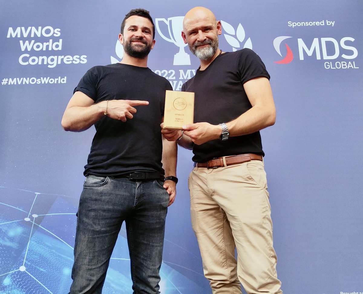 Digital Republic ist mit dem '5G MVNO of the Year'-Award ausgezeichnet worden! 🏆 Wir sind stolz dürfen wir diesen Preis dieses Jahr in die Schweiz holen.🇨🇭🚀
tmt.knect365.com/mvnos-world-co…
#mvnoworldcongress #digitalMVNO #WinningTeam #AwesomeFeeling #Connectivity