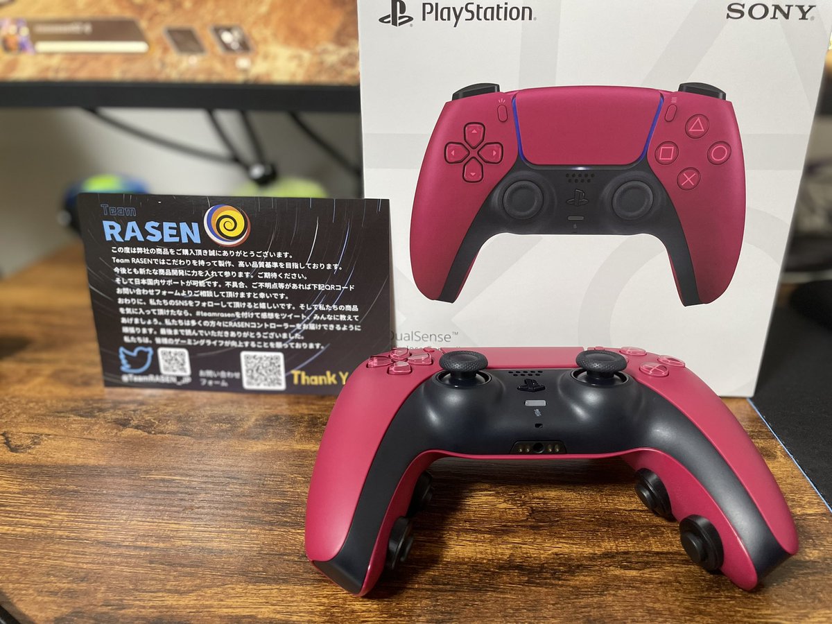 フルカスタム Team Rasen PS5コントローラー ストロングモデル テレビ