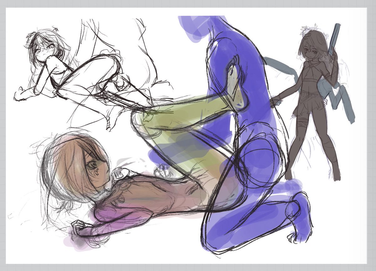 skebようやく少し進んだ⋯⋯? 片方は迷走中 