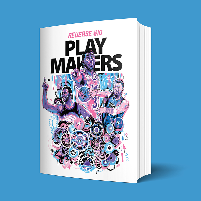 REVERSEMAGAZINE's tweet photo. Le Mook REVERSE #10 spécial PLAYMAKERS est en approche ! 📖🏀 240 pages, édition limitée à découvrir et précommander d'urgence 👉 https://t.co/8NsGKjmQW4 https://t.co/czQ1mxWZlj