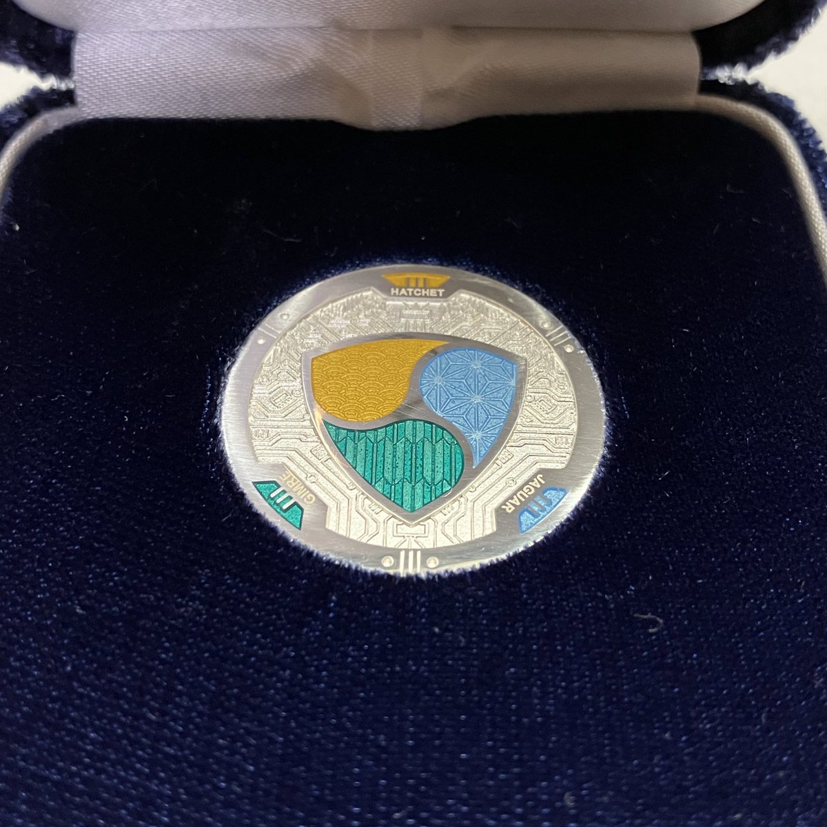 sakamotometal's tweet image. Special Silver Symbol (Core Dev ver.) おくります✨ #Symbol #XYM #CoreDev