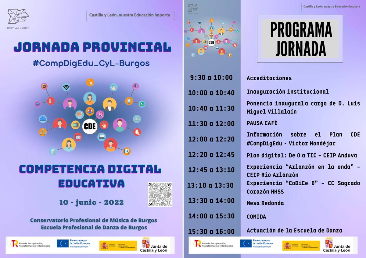 juan_de_vallejo's tweet photo. Jornada Provincial de Competencia Digital Educativa en Burgos
Seguimos avanzando y aprendiendo para mejorar la competencia digital de los centros y los docentes. #CompDigEdu_CyL_BU #CompDigEdu @CDE_Burgos @educacyl https://t.co/3Qw8ISSDqH